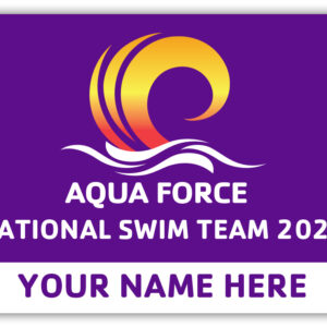 Aqua Force National Yard Sign