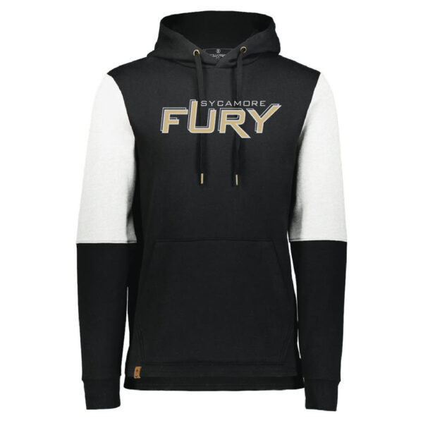 Fury Black and White Hoodie