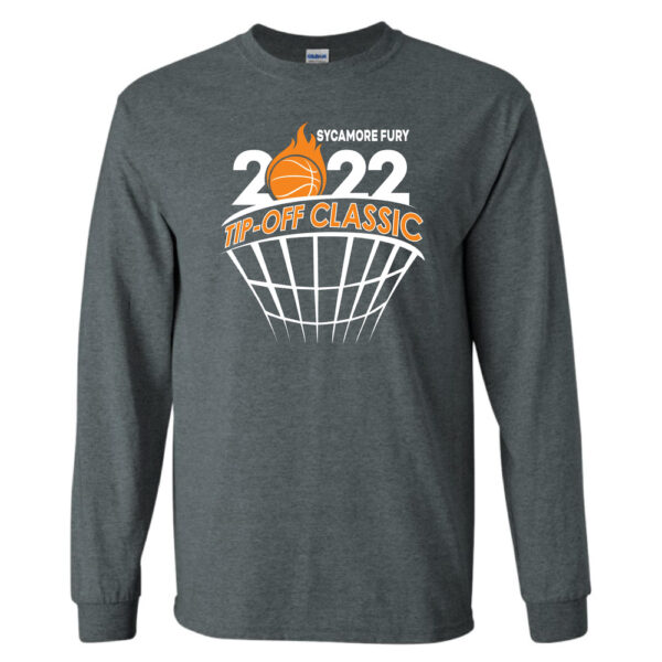 Tip Off Classic 2022 Long Sleeve Gray T-Shirt