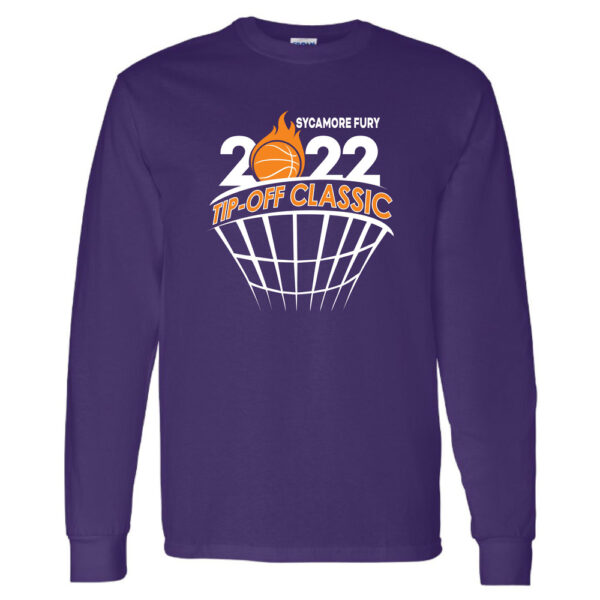 Tip Off Classic 2022 Long Sleeve Purple T-Shirt