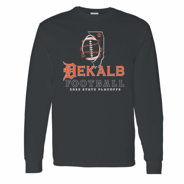 DeKalb Football 2022 State Playoffs Long-Sleeve T-shirt