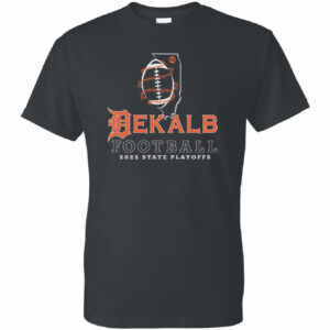 DeKalb Football 2022 State Playoffs Short-Sleeve T-shirt