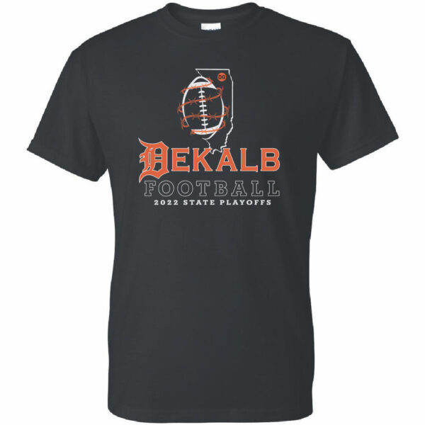 DeKalb Football 2022 State Playoffs Short-Sleeve T-shirt