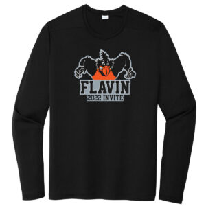 Flavin 2022 Invite Long Sleeve Black Tee