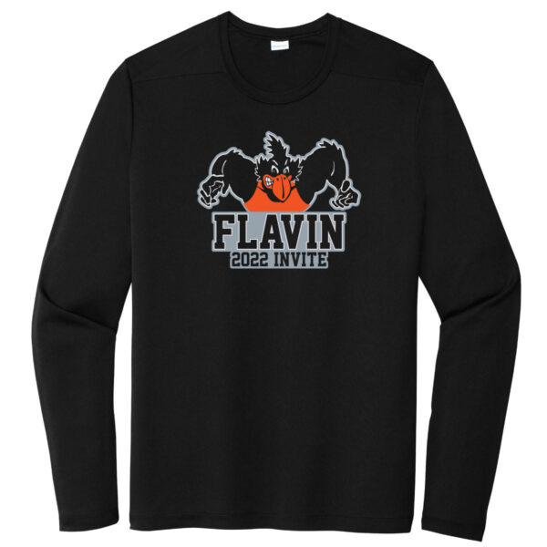 Flavin 2022 Invite Long Sleeve Black Tee