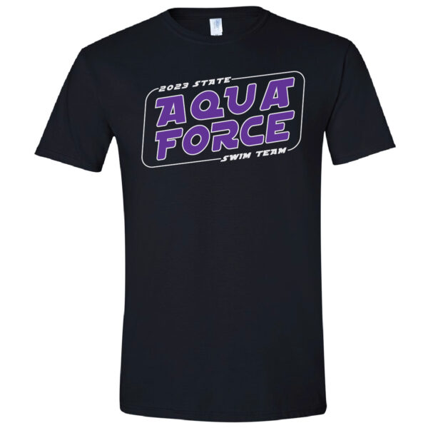 Aqua Force State T-Shirt Front