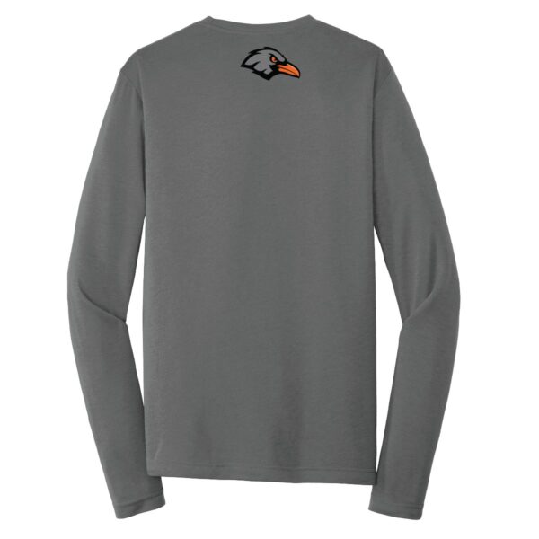 DeKalb Barbs Long Sleeve Competitor Tee Dark Smoke Grey Back