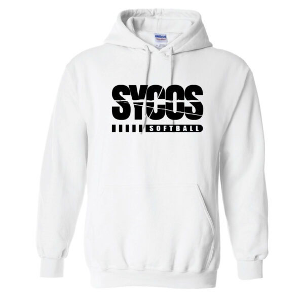 SYCOS Hooded Sweatshirt White