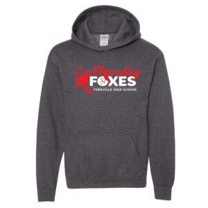 Marching Foxes Hoodie Gray