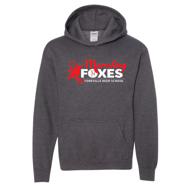 Marching Foxes Hoodie Gray