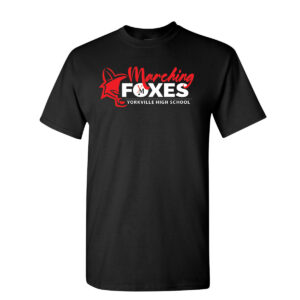 Marching Foxes T-Shirt Black