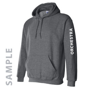 Yorkville Music Gray Hoodie Side