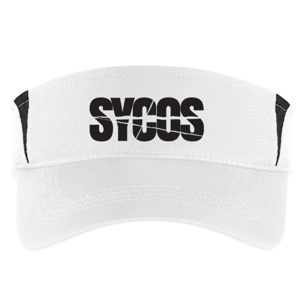 SYCOS Colorblock Visor White