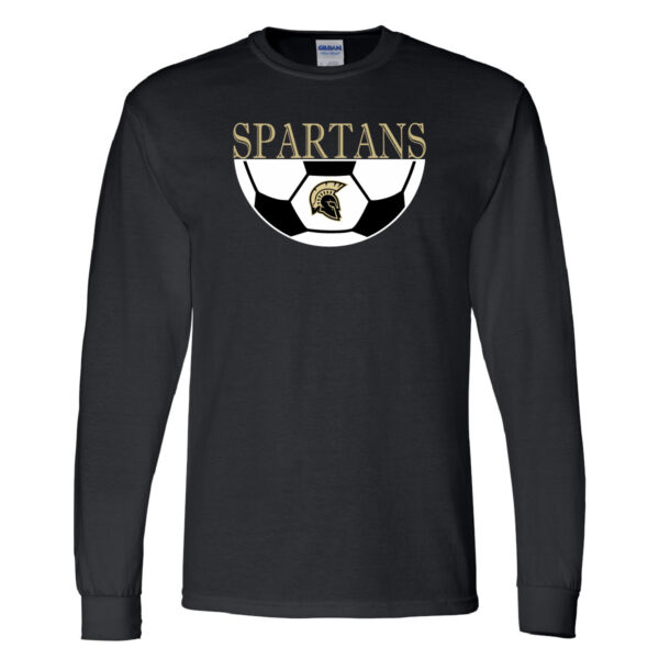 Long Sleeve Spartans Soccer T-Shirt