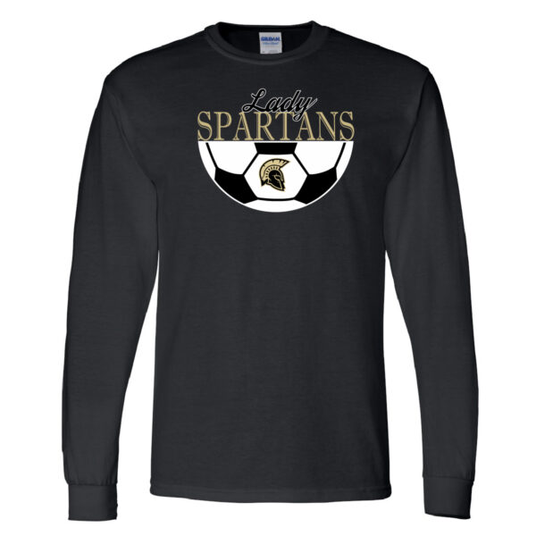 Long Sleeve Lady Spartans Soccer T-Shirt