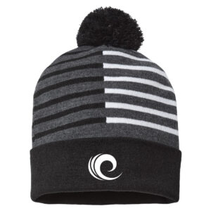 Aqua Force Static Cuffed Beanie Black/Gray