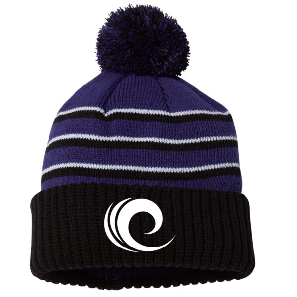 Aqua Force Static Cuffed Beanie Purple