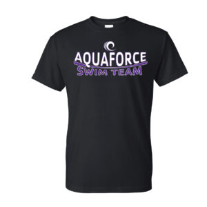 Aqua Force T-Shirt Black Front