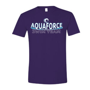 Aqua Force T-Shirt Purple Front