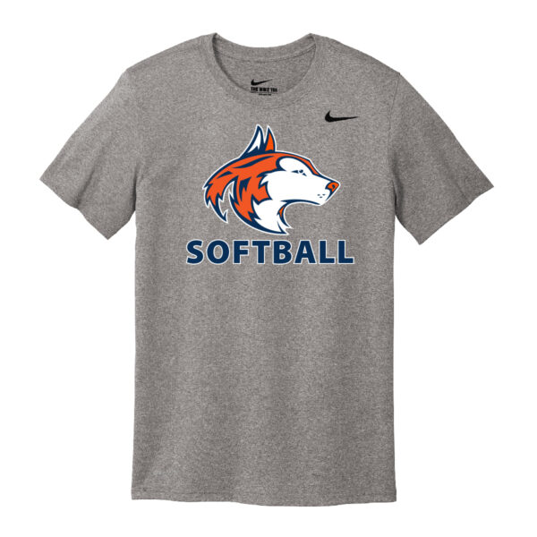 Naperville North Softball Nike Short Sleeve Carbon Heather