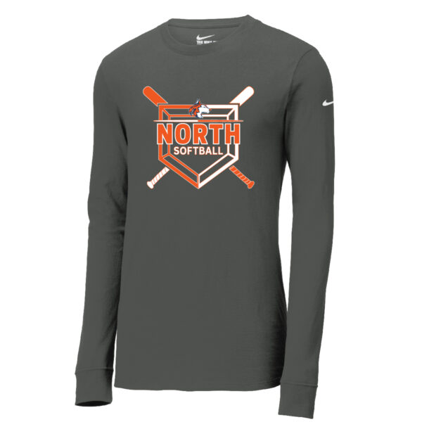 Naperville North Softball Nike Long Sleeve Anthracite