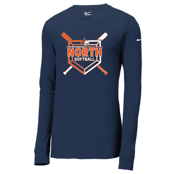 Naperville North Softball Nike Long Sleeve Navy