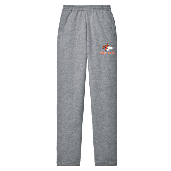 Naperville North Softball Core Fleece Sweatpant with Pockets - Heather Gray