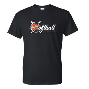 Sandwich Softball T-Shirt Black