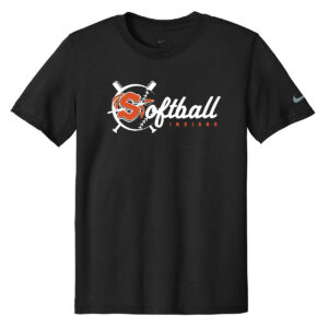 Sandwich Softball Nike Swoosh Sleeve Legend Tee Black