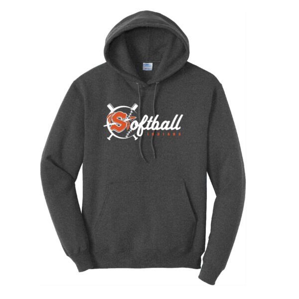 Sandwich Softball Hooded Sweatshirt Anthracite