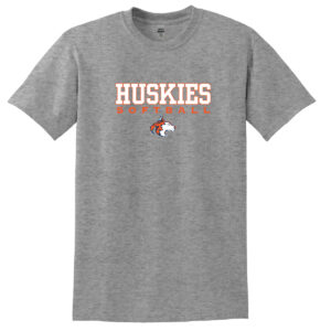 Naperville North Softball DryBlend Gildan T-Shirt Graphite Heather