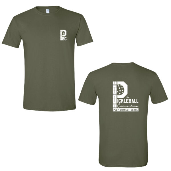 Pickleball Gilden T-Shirt Military Green