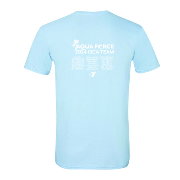 Aqua Force ISCA Crewneck T-Shirt Back