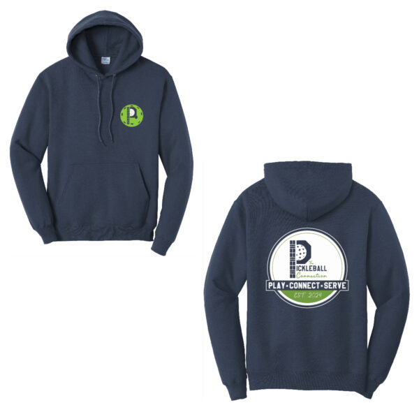 Pickleball Core Fleece Hoodie Navy