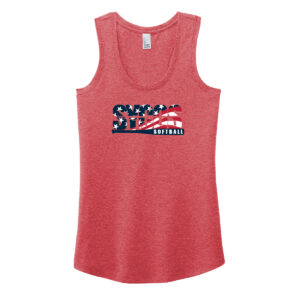 SYCOS Women's Racerback Tank Red Frost