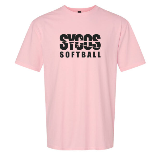 SYCOS T-Shirt (Black Logo) Light Pink