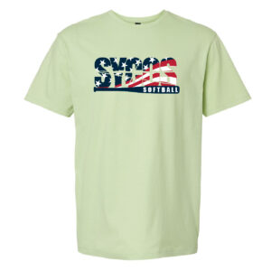 SYCOS T-Shirt (Stars and Stripes Logo) Pistachio