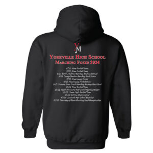 Marching Band Shine Hoodie Back