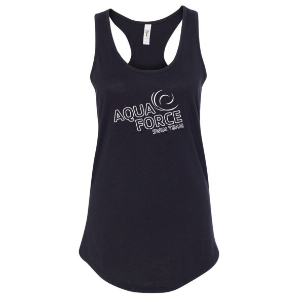 Aqua Force Women's Race Back Tank Top Logo 1