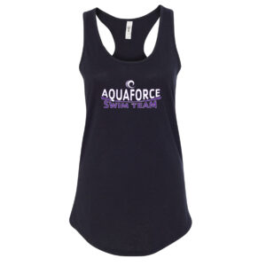 Aqua Force Women's Race Back Tank Top Logo 2