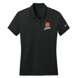 DeKalb High School Nike Dry Essential Solid Polo Black Alumni - WOMENS