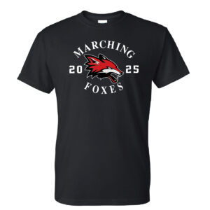 2025 Marching Foxes Sport Black Logo