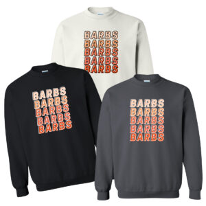 DHS Senior Class Crewneck Sweatshirt - BARBS Logo