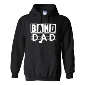 Band Dad Black Hoodie