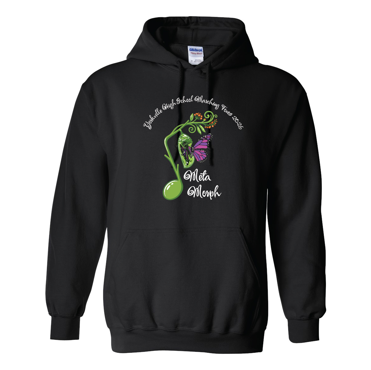 Meta Morph Hoodie Front